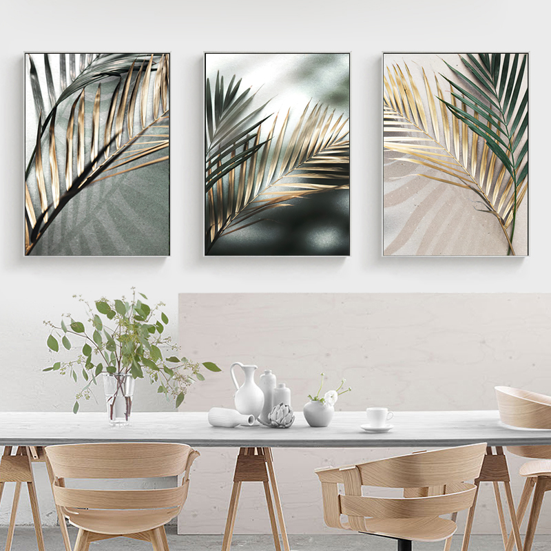Abstract Canvas Set - ภาพพิมพ์ตกแต่งแบบไร้กรอบ 3 ชิ้น, ชุด 3 ชิ้น/เซ็ต