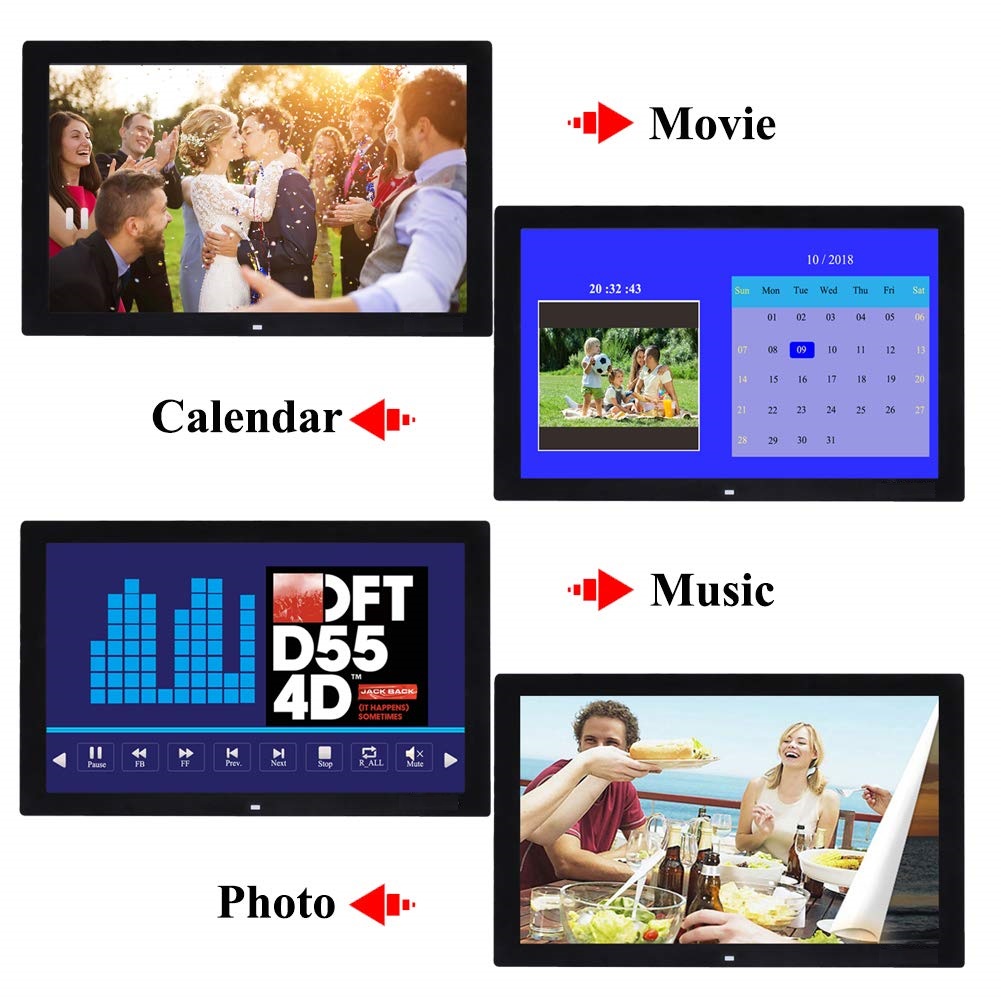 กรอบรูปดิจิตอลแบบพกพาขนาด 10.1 - Picture Frame บทวิจารณ์และราคา