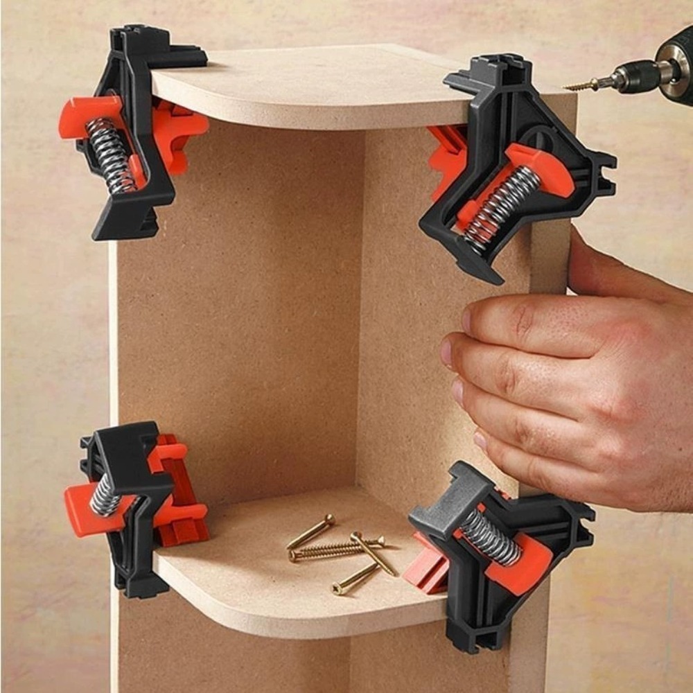 4 ชิ้น 90 °   คลิปหนีบมุมฉาก ค - Picture Frame บทวิจารณ์และราคา