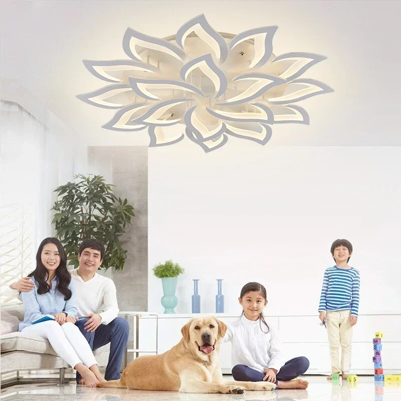 โคมระย้ากลีบดอก LED ของนักออกแ - Interior Design High End บทวิจารณ์และราคา