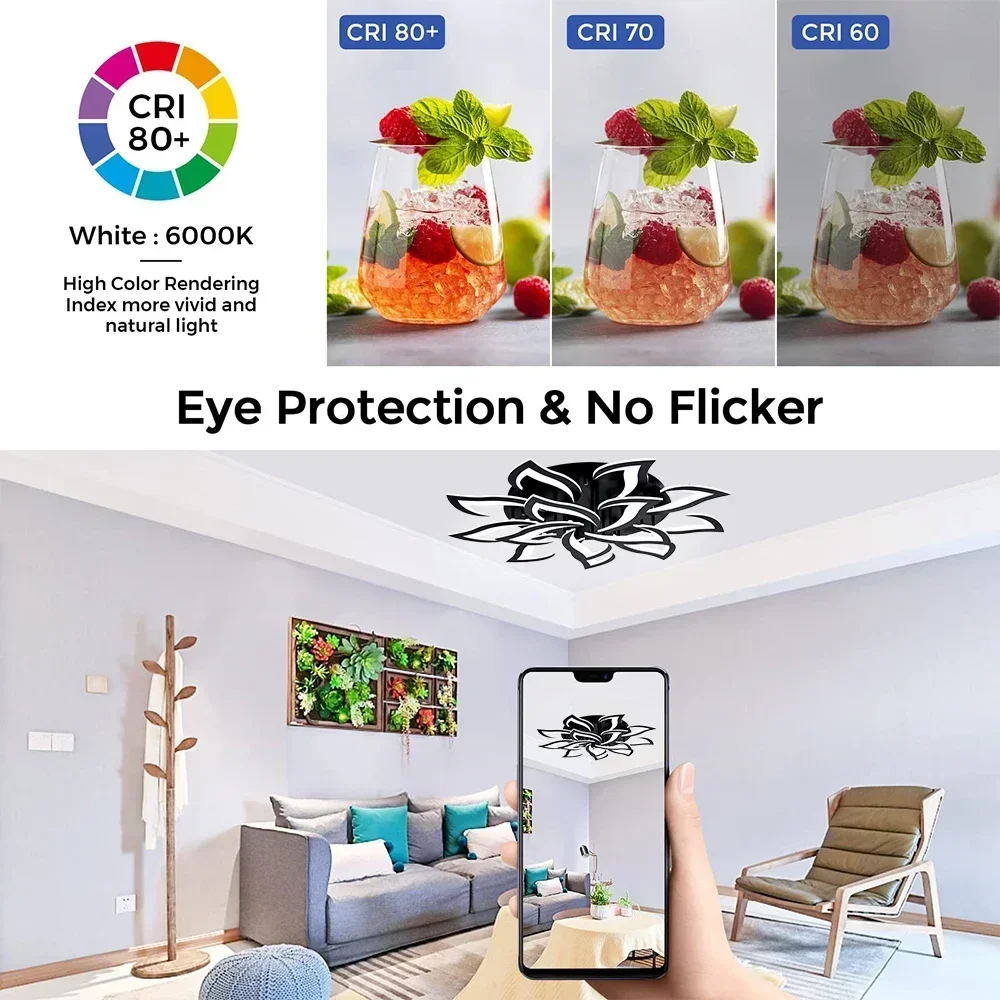 โคมระย้ากลีบดอก LED ของนักออกแ - Interior Design High End บทวิจารณ์และราคา