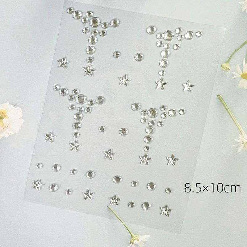 สติ๊กเกอร์เพชรติดหน้า ติดตา ติ - Wall Sticker บทวิจารณ์และราคา