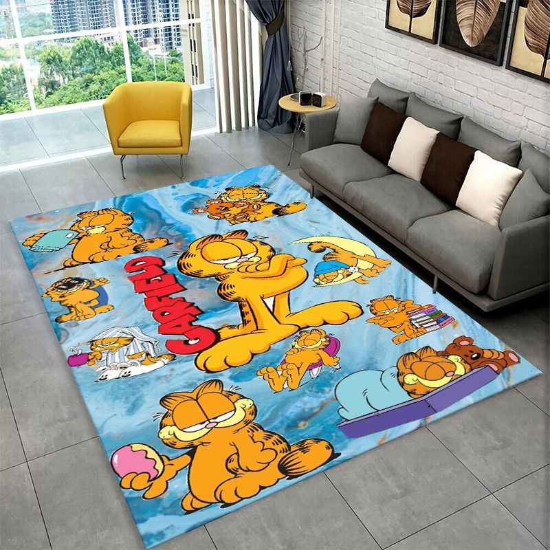 พรมปูพื้นกันลื่นลายการ์ตูนแมวก - Area Rug บทวิจารณ์และราคา