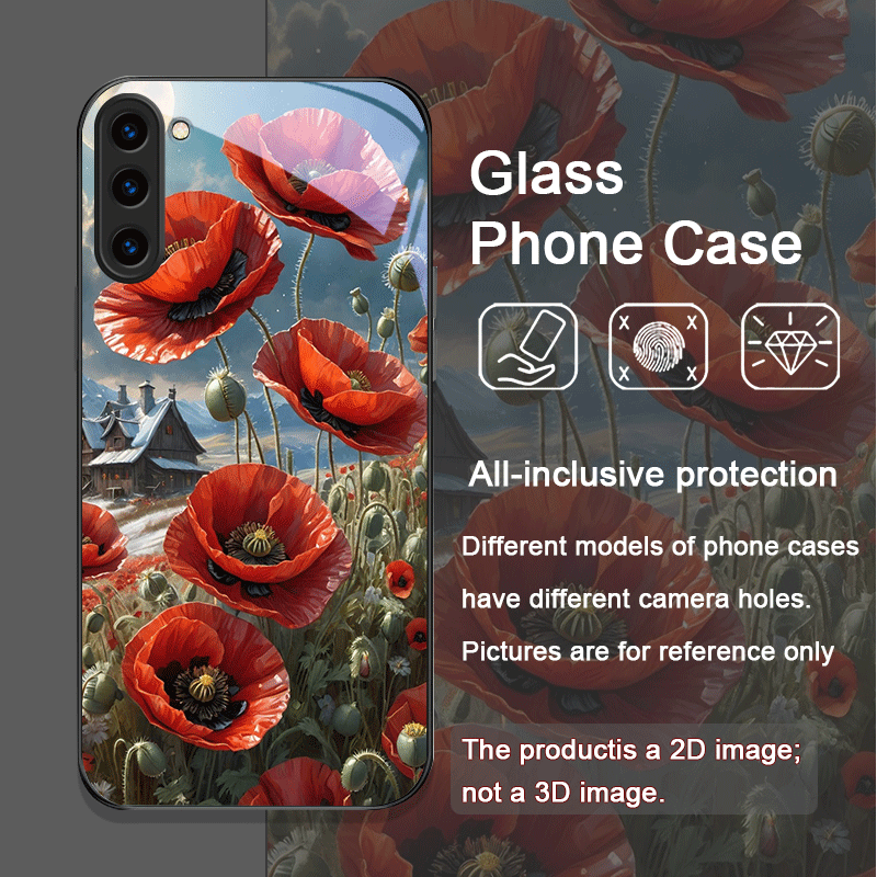 เคสโทรศัพท์มือถือลายดอกป๊อปปี้ - Vase Decor บทวิจารณ์และราคา