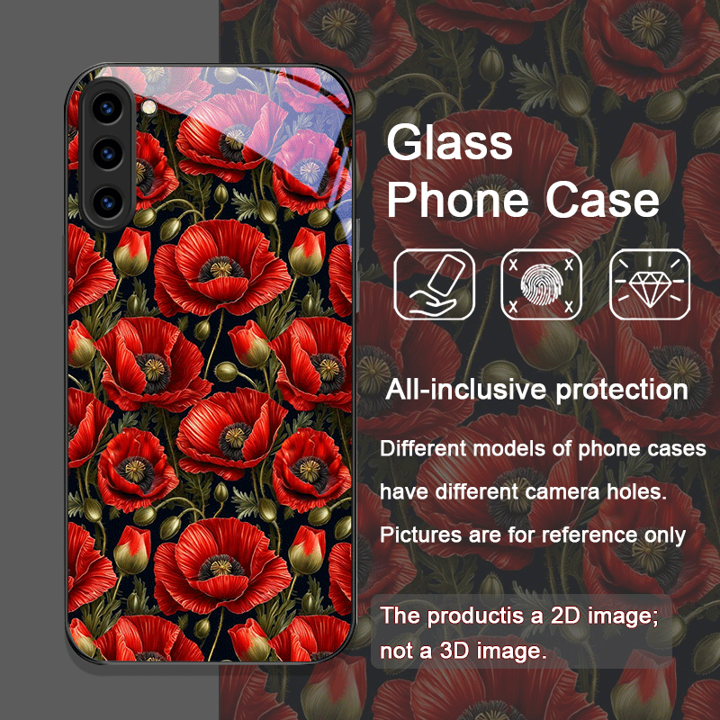 เคสโทรศัพท์มือถือลายดอกป๊อปปี้ - Vase Decor บทวิจารณ์และราคา