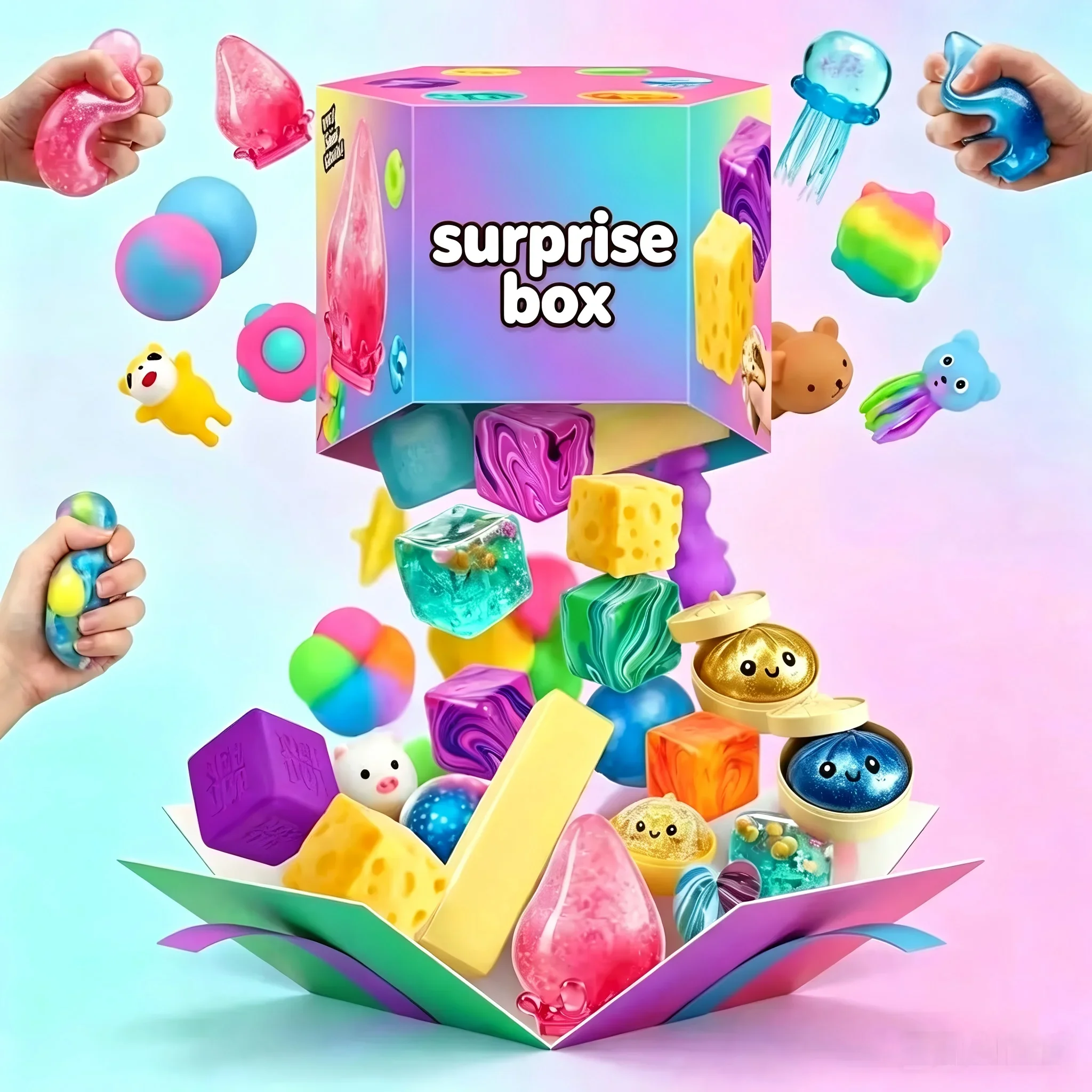 120+ ชิ้น กล่องเซอร์ไพรส์ของเล - Curtain Curtain บทวิจารณ์และราคา